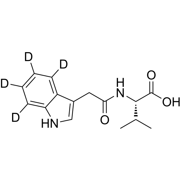 N-(3-Indolylacetyl)-L-valine-d4